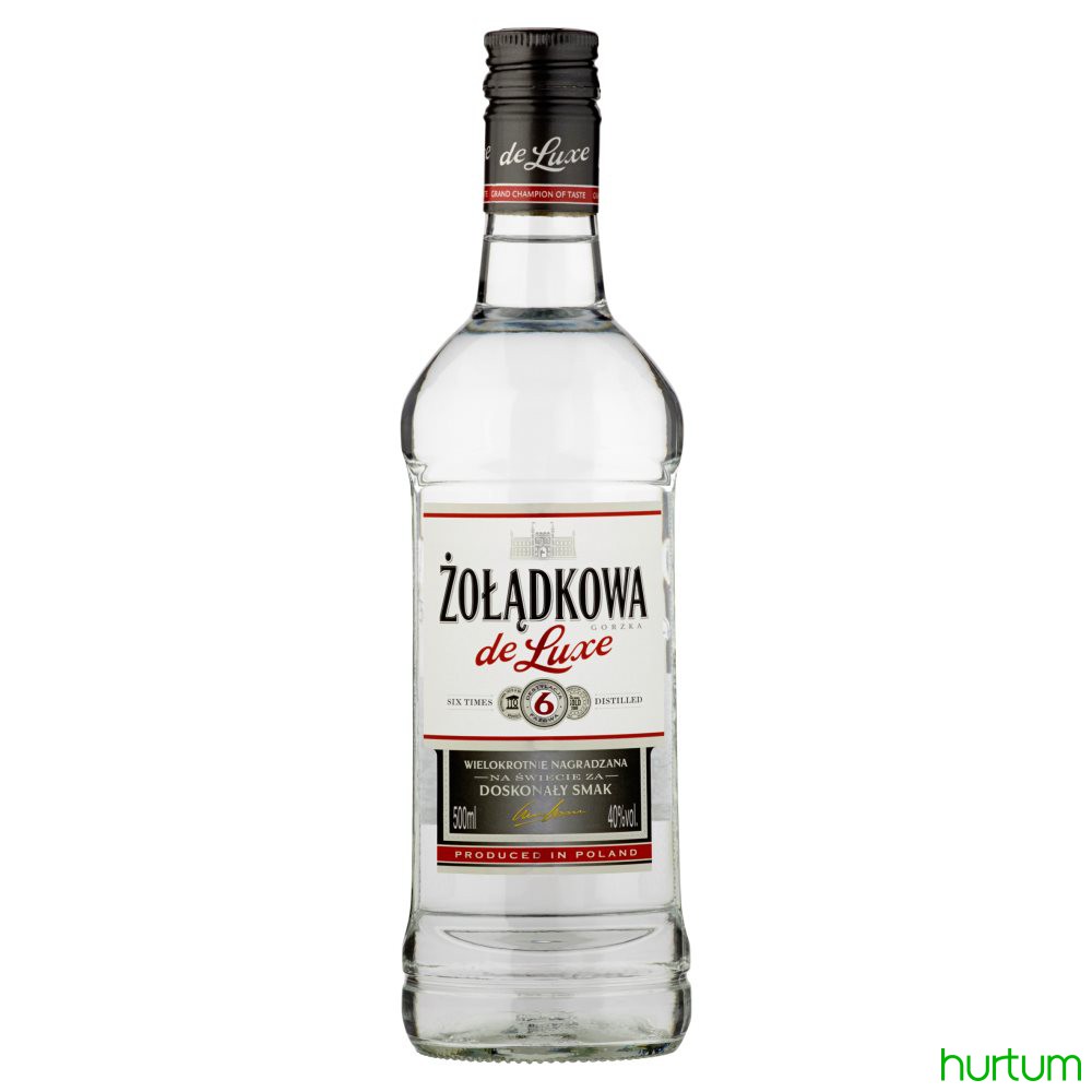 Żołądkowa Gorzka de Luxe Wódka 500 ml w Hurtum.pl