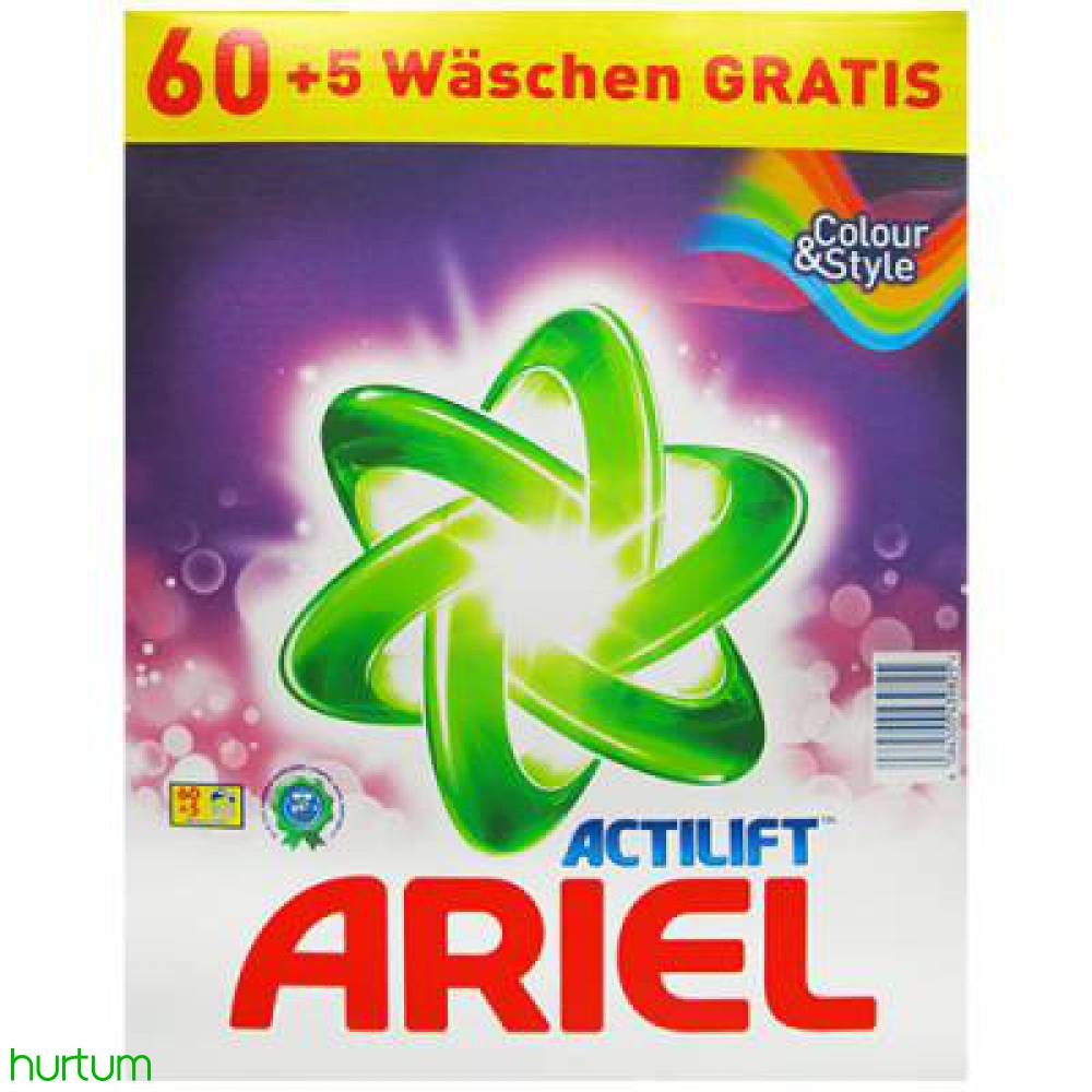 ARIEL XXL Colour&Style Tragepackung Proszek do prania 60+5 prań 4,225 ...