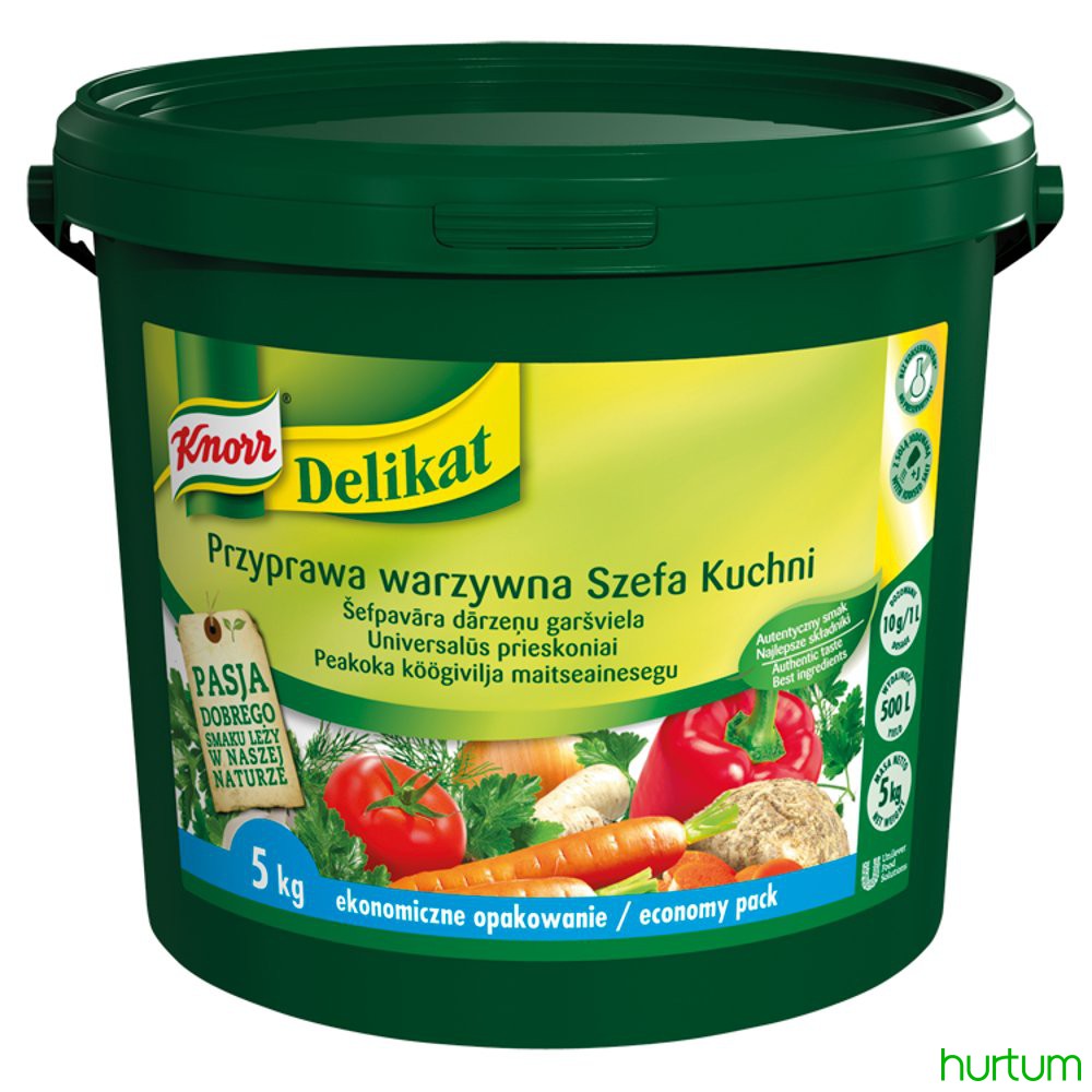 Knorr Delikat Universal Seasoning Spice Mix – 1kg (35oz) Box, German Style, Chef Size